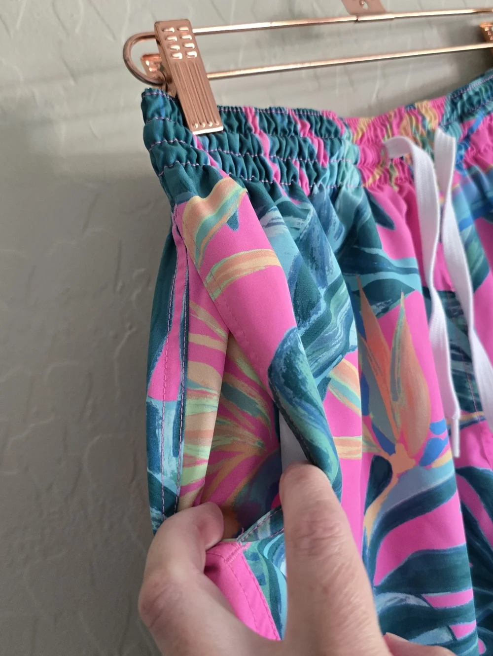 Chubbies Classic Swim Trunk Small Pink birds of paradise‎ 5.5